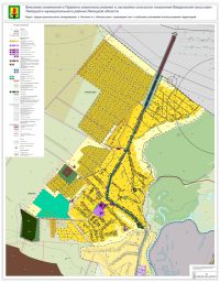 Карта градостроительного зонирования с.Ильино и с.Никольское